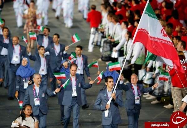 لباس کاروان المپیک ایران لندن 2012