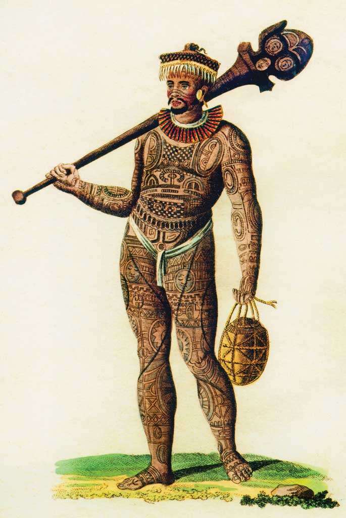 تصویری از یک مرد لاپیتا