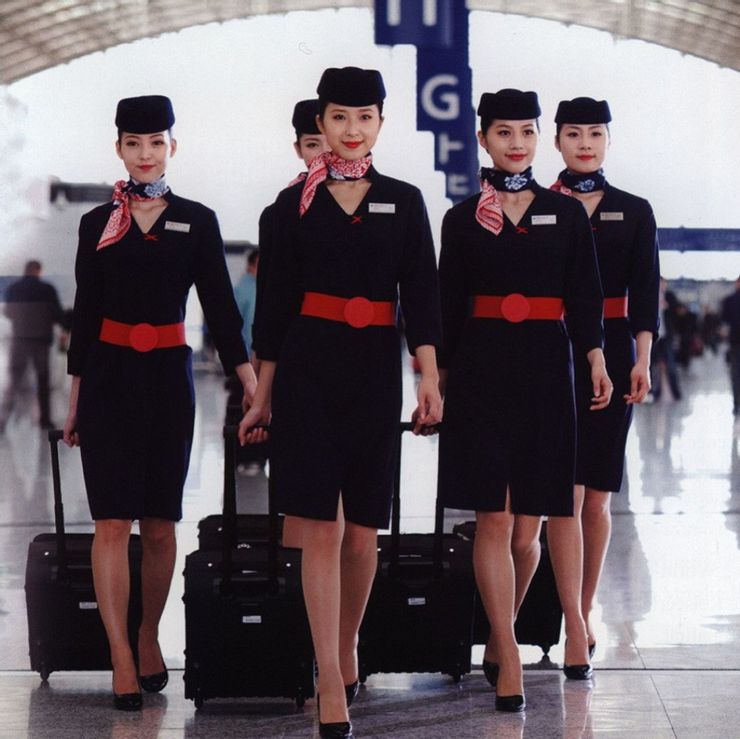 China eastern airline uniforms by Lacroix