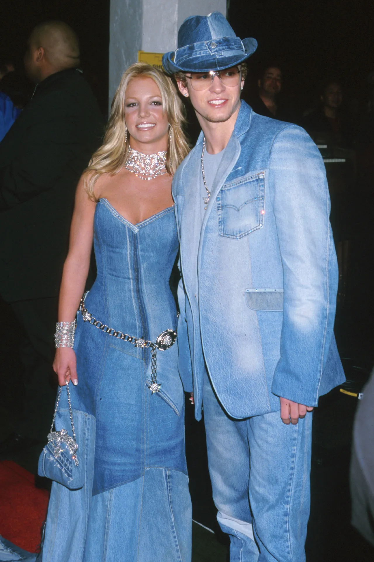 بریتنی اسپیرز و جاستین تیمبرلیک در مراسم American Music Awards 2001 