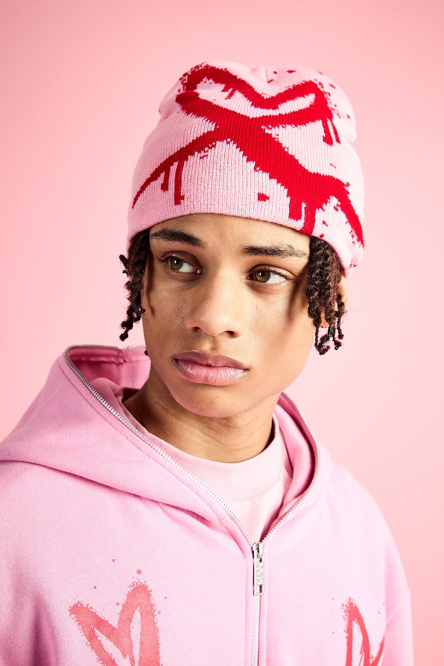 کلاه با طرح گرافیکی (Graphic Beanie)