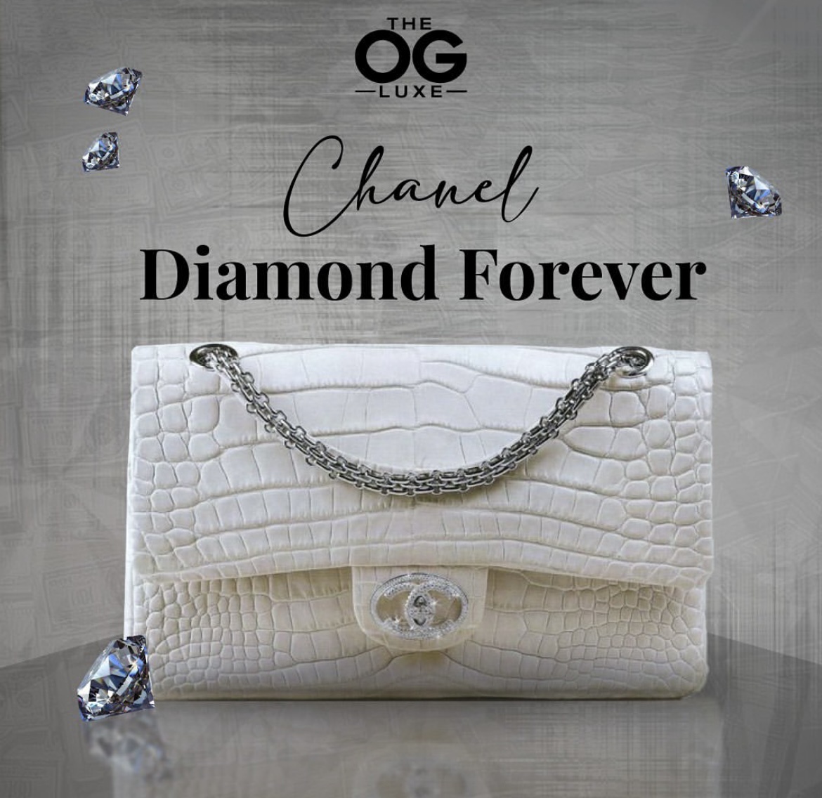 کیف “Diamond Forever” شنل – ۲۶۱ هزار دلار