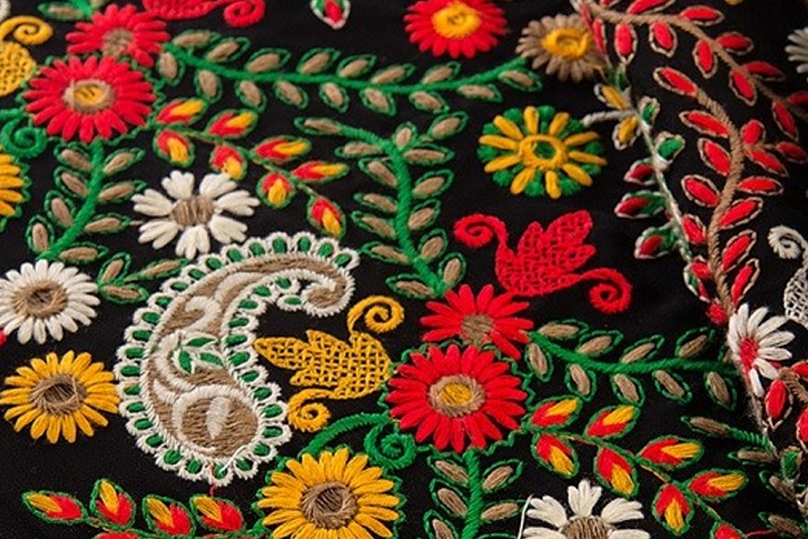 گلدوزی بخارایی