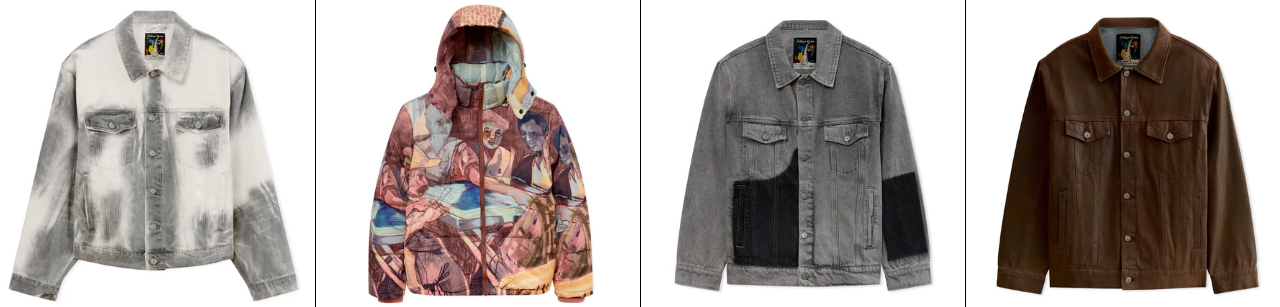 چند نمونه jacket از برند کیدسوپر