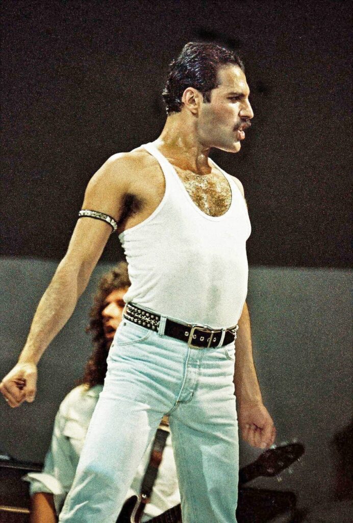 فردی مرکوری در اجرای live aid 1985